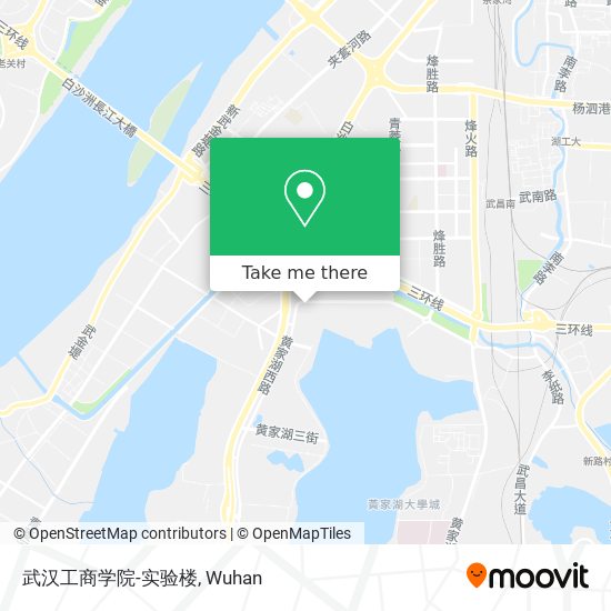 武汉工商学院-实验楼 map