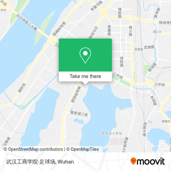 武汉工商学院-足球场 map