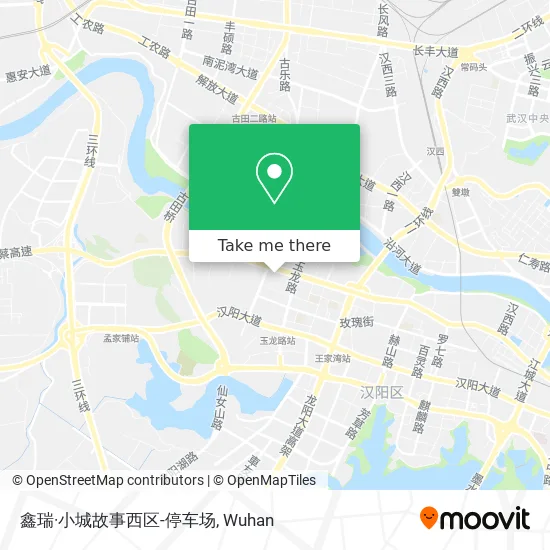 鑫瑞·小城故事西区-停车场 map