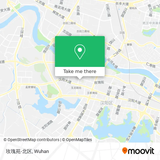 玫瑰苑-北区 map