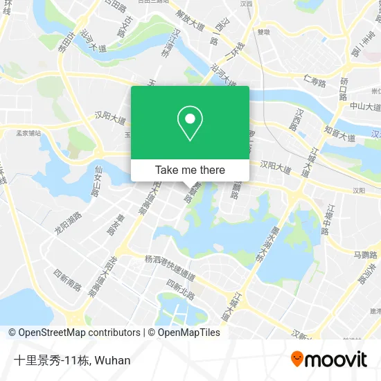 十里景秀-11栋 map
