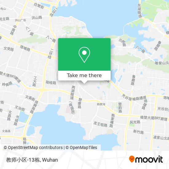 教师小区-13栋 map