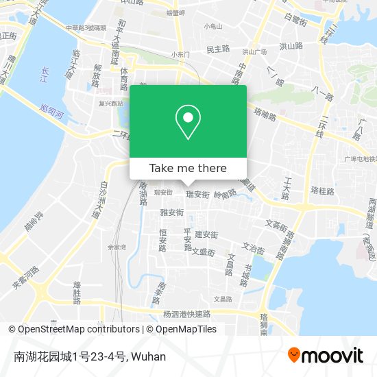 南湖花园城1号23-4号 map
