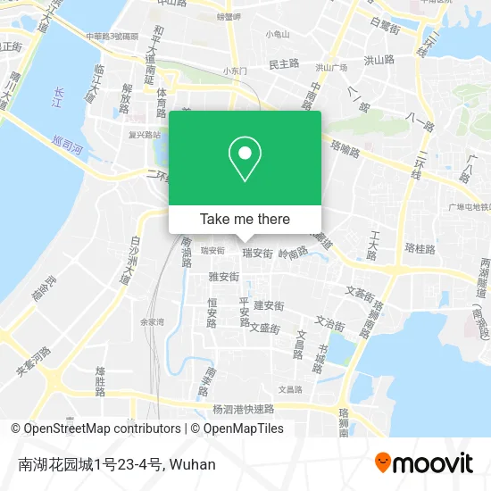 南湖花园城1号23-4号 map