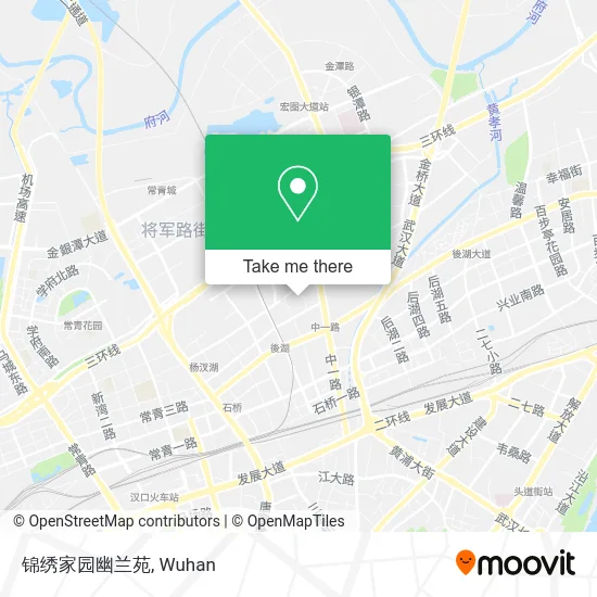 锦绣家园幽兰苑 map