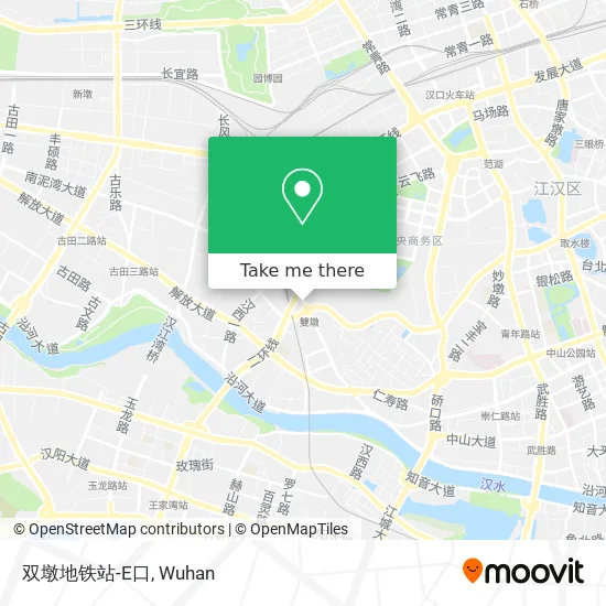 双墩地铁站-E口 map