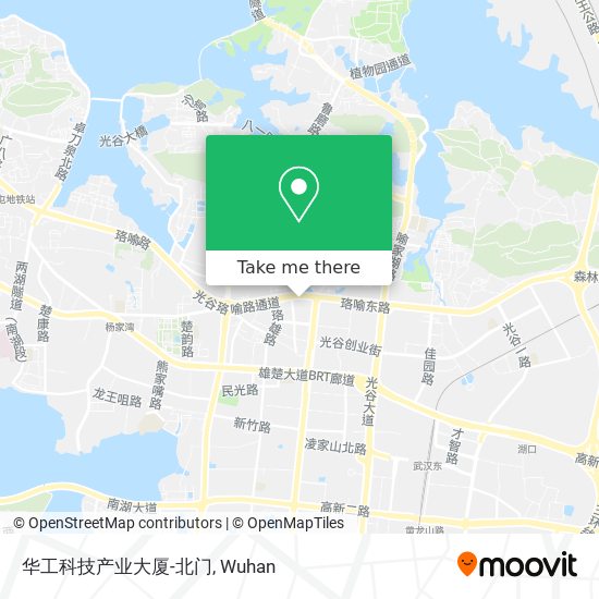 华工科技产业大厦-北门 map