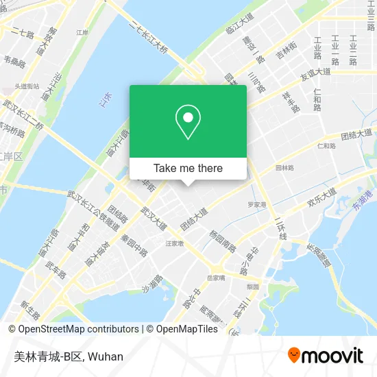 美林青城-B区 map