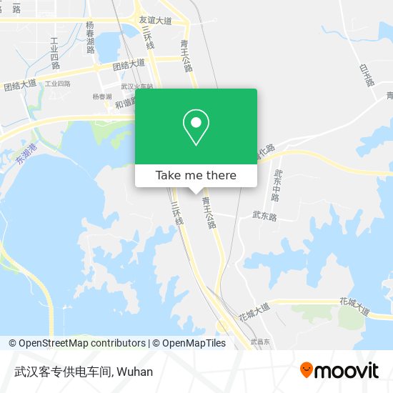 武汉客专供电车间 map