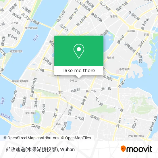 邮政速递(水果湖揽投部) map