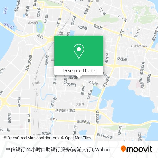 中信银行24小时自助银行服务(南湖支行) map