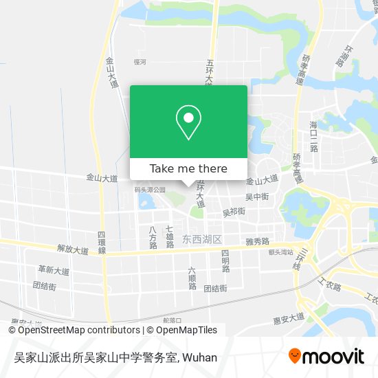 吴家山派出所吴家山中学警务室 map