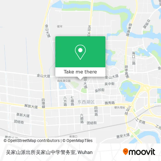 吴家山派出所吴家山中学警务室 map