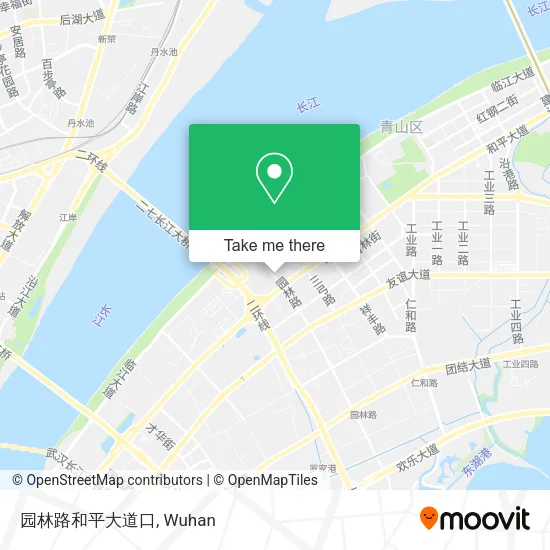 园林路和平大道口 map