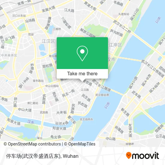 停车场(武汉帝盛酒店东) map