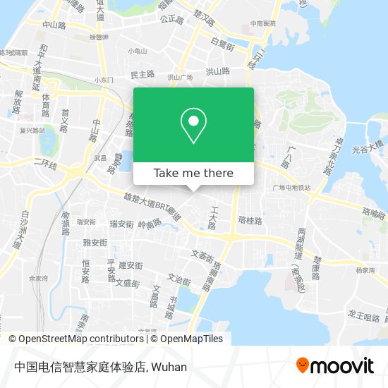 中国电信智慧家庭体验店 map