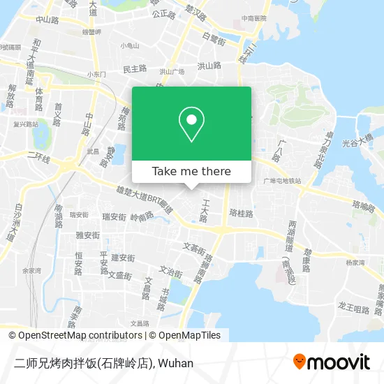 二师兄烤肉拌饭(石牌岭店) map