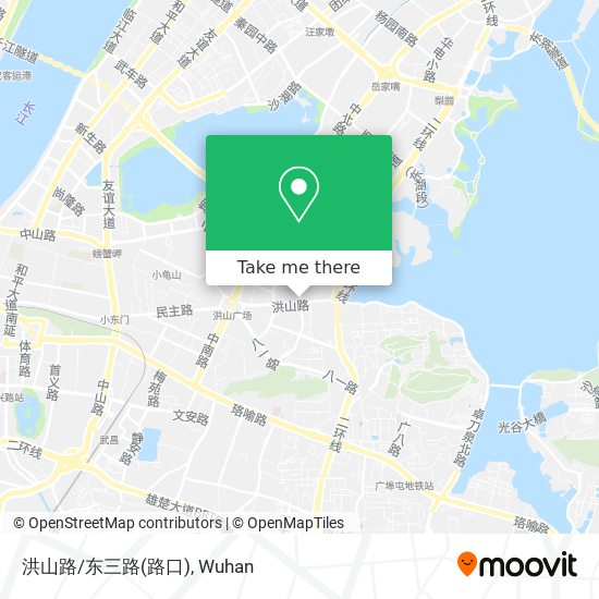 洪山路/东三路(路口) map