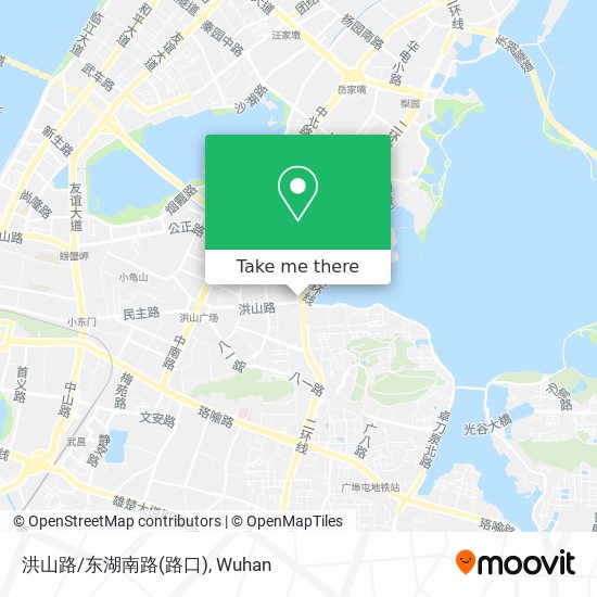 洪山路/东湖南路(路口) map