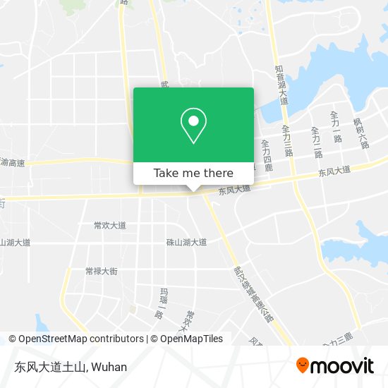 东风大道土山 map