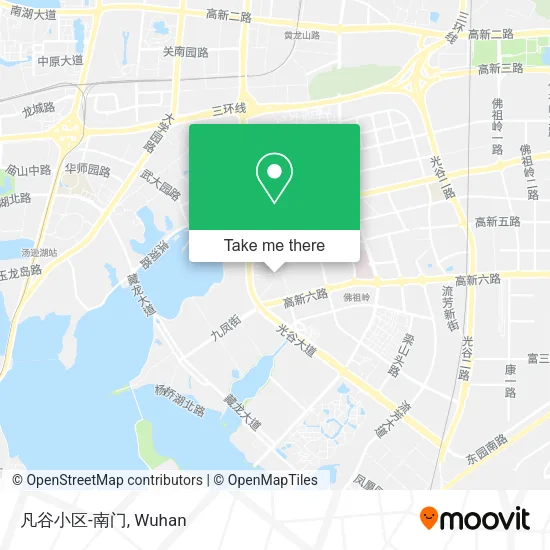 凡谷小区-南门 map