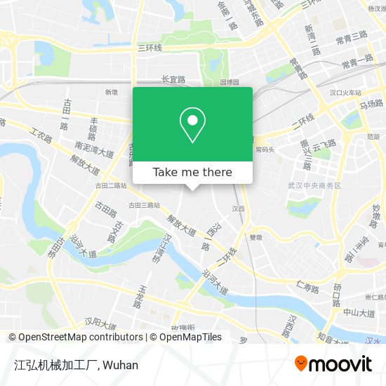 江弘机械加工厂 map
