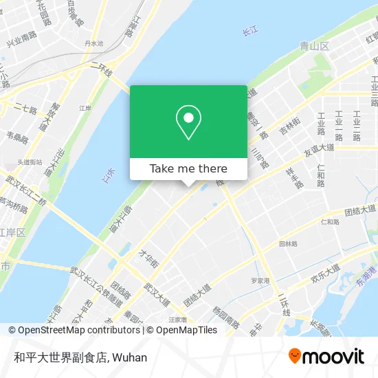 和平大世界副食店 map