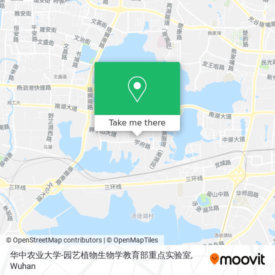 华中农业大学-园艺植物生物学教育部重点实验室 map