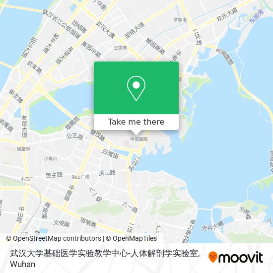 武汉大学基础医学实验教学中心-人体解剖学实验室 map