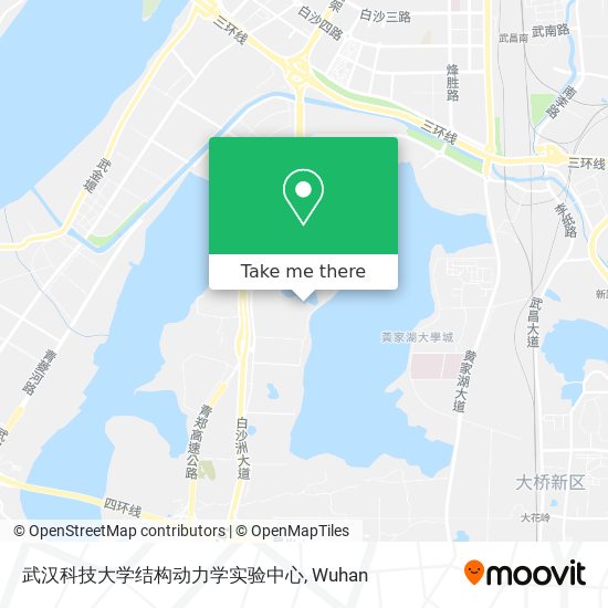武汉科技大学结构动力学实验中心 map