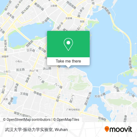 武汉大学-振动力学实验室 map