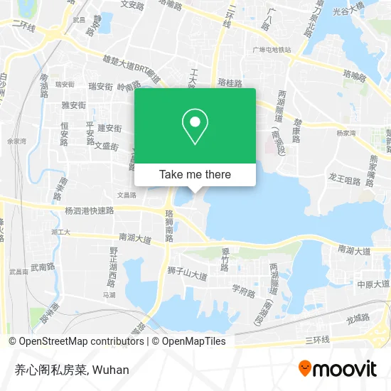 养心阁私房菜 map