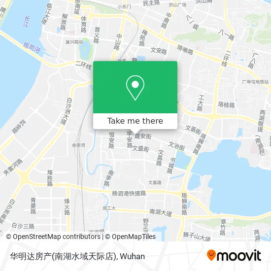 华明达房产(南湖水域天际店) map