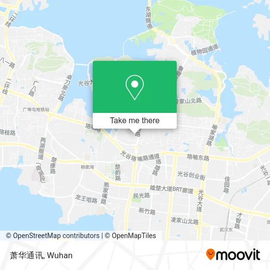 萧华通讯 map