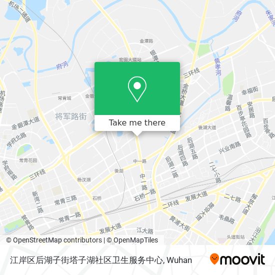 江岸区后湖子街塔子湖社区卫生服务中心 map