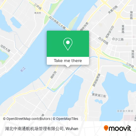 湖北中南通航机场管理有限公司 map