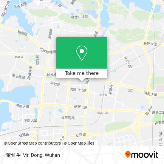 董鲜生 Mr. Dong map