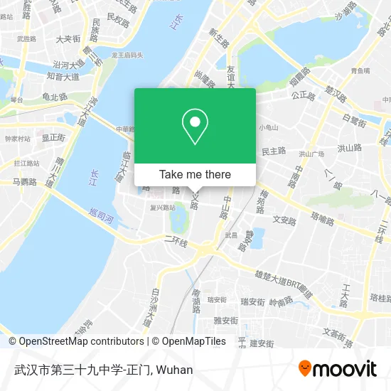 武汉市第三十九中学-正门 map