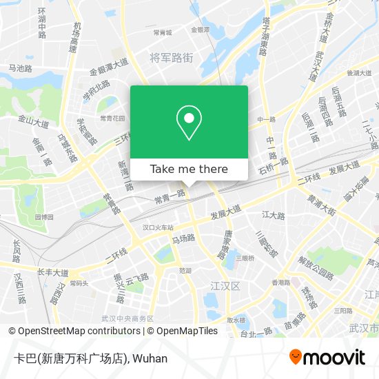 卡巴(新唐万科广场店) map