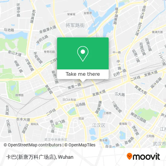 卡巴(新唐万科广场店) map