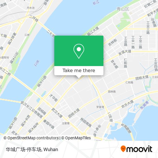 华城广场-停车场 map