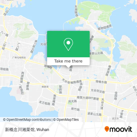 新概念川湘菜馆 map