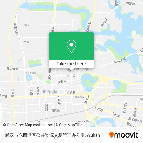 武汉市东西湖区公共资源交易管理办公室 map