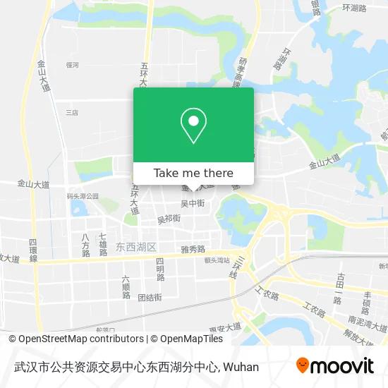 武汉市公共资源交易中心东西湖分中心 map