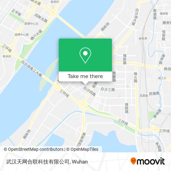 武汉天网合联科技有限公司 map