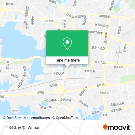百鲜园蔬果 map