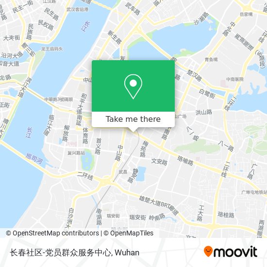长春社区-党员群众服务中心 map