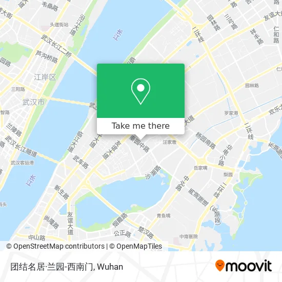 团结名居·兰园-西南门 map