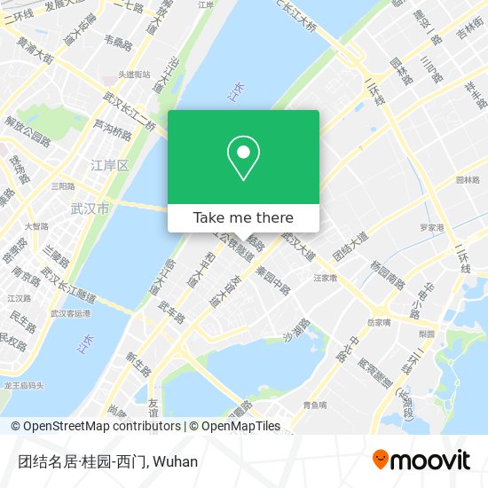 团结名居·桂园-西门 map