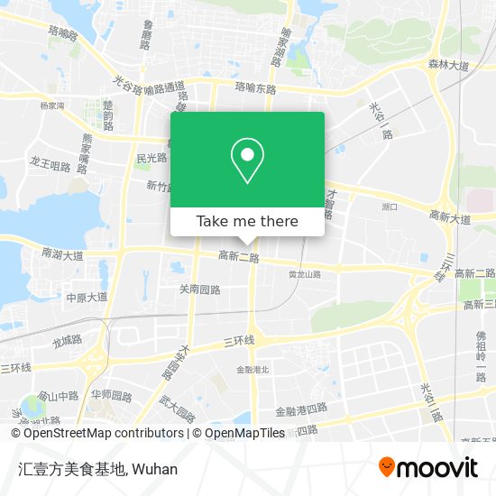 汇壹方美食基地 map